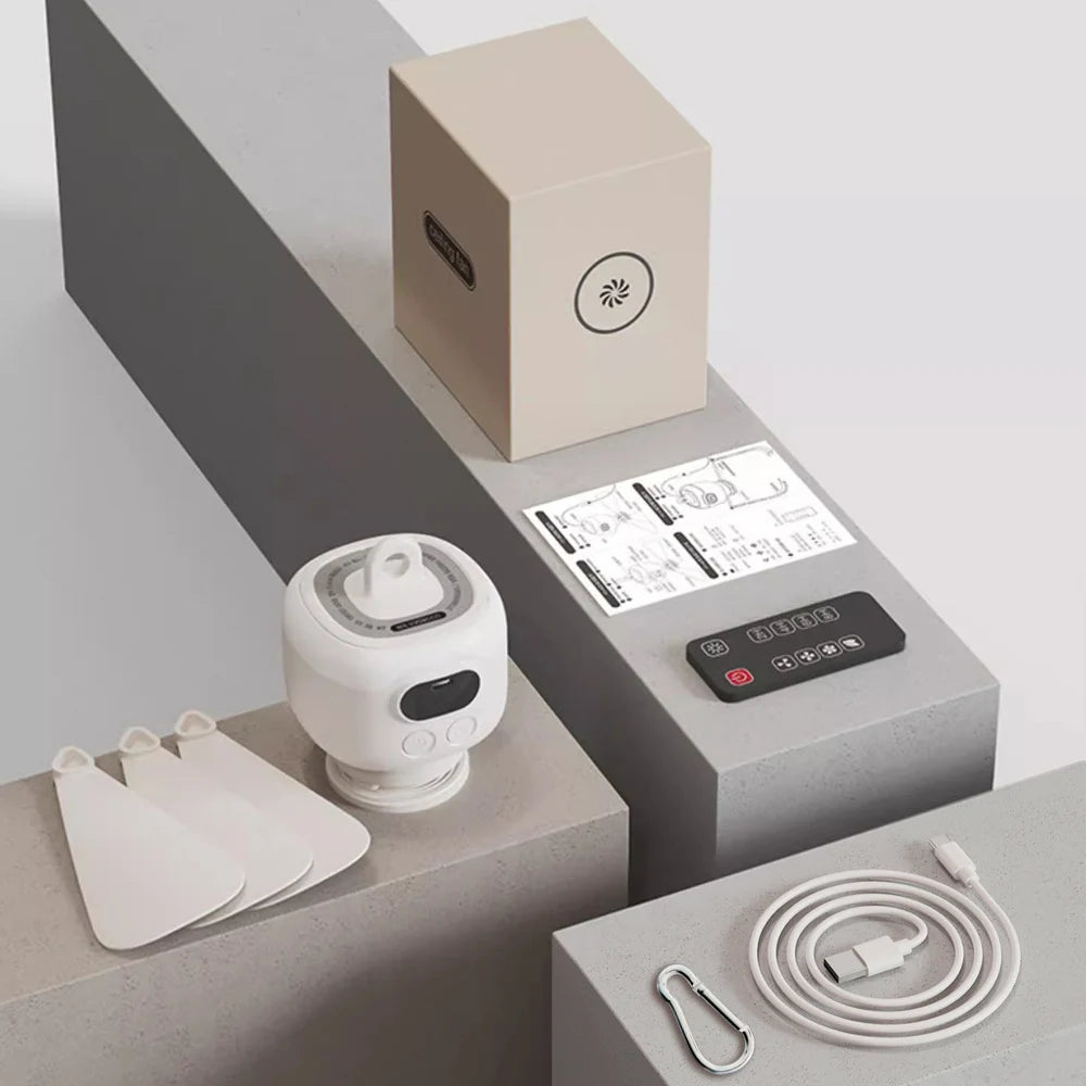 Home Ceiling Fan 3 Speed Adjustable 8000mAh Outdoor Portables Camping Fan Wireless Remote Control Ceiling Fan with Night Lights