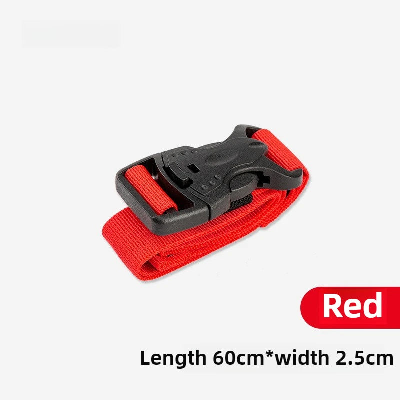 4/2/1PCS Cargo Tie Luggage Lash Belt Strap Buckle Camping Nylon Travel Kits Buckle Tie-Down Belt Cargo Straps for Travel Camping