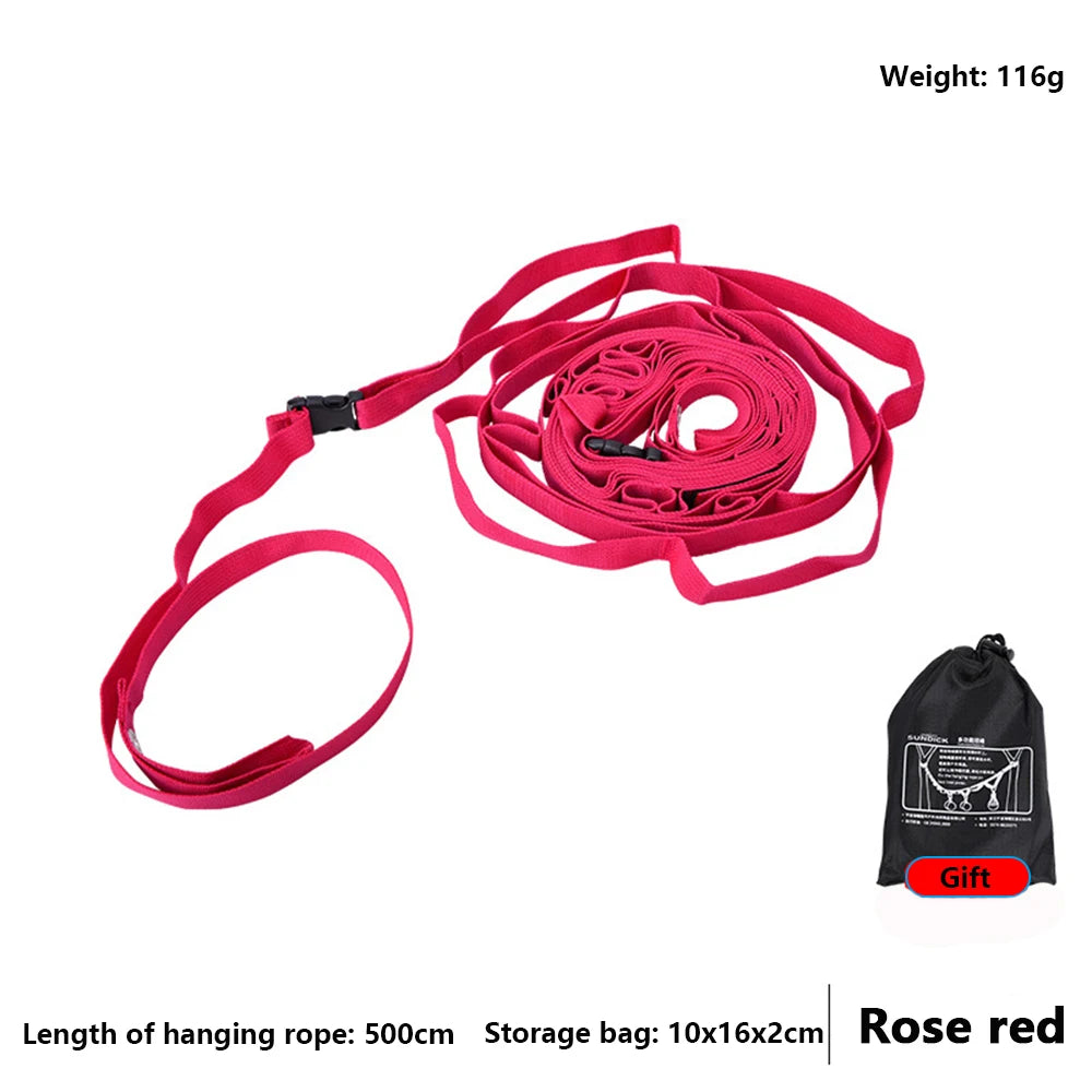 Adjustable Camping Hanging Rope For Tent Canopy -Portable Multi-Use Hiking Backpacking Campsite Gear Storage Accessories