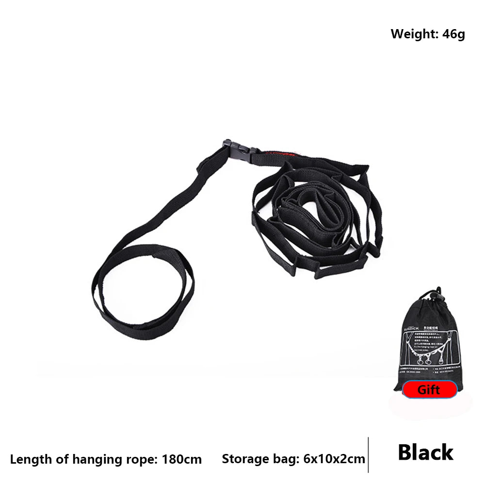 Adjustable Camping Hanging Rope For Tent Canopy -Portable Multi-Use Hiking Backpacking Campsite Gear Storage Accessories