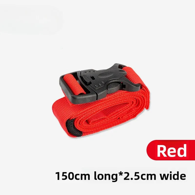 4/2/1PCS Cargo Tie Luggage Lash Belt Strap Buckle Camping Nylon Travel Kits Buckle Tie-Down Belt Cargo Straps for Travel Camping