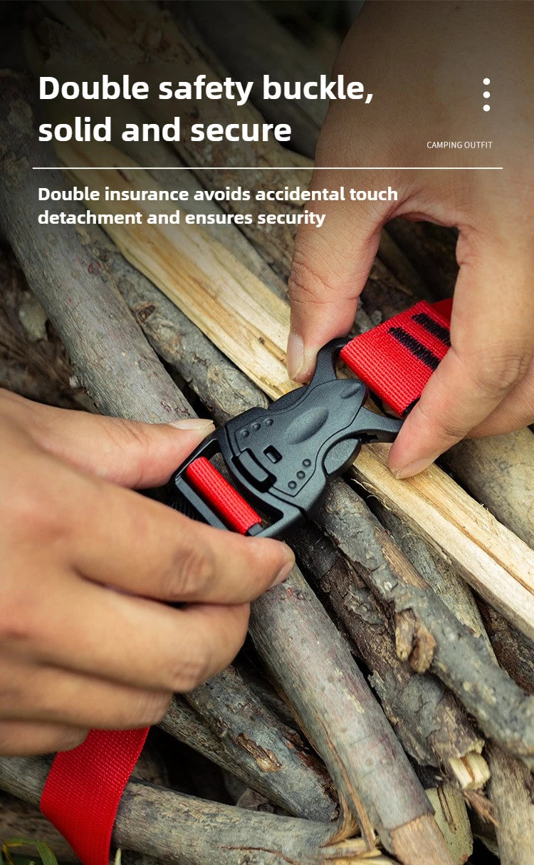 4/2/1PCS Cargo Tie Luggage Lash Belt Strap Buckle Camping Nylon Travel Kits Buckle Tie-Down Belt Cargo Straps for Travel Camping