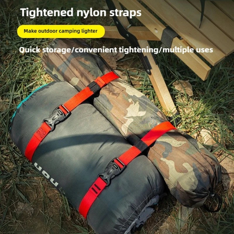 4/2/1PCS Cargo Tie Luggage Lash Belt Strap Buckle Camping Nylon Travel Kits Buckle Tie-Down Belt Cargo Straps for Travel Camping