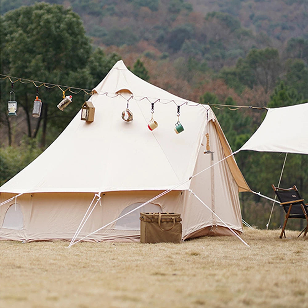 Adjustable Camping Hanging Rope For Tent Canopy -Portable Multi-Use Hiking Backpacking Campsite Gear Storage Accessories