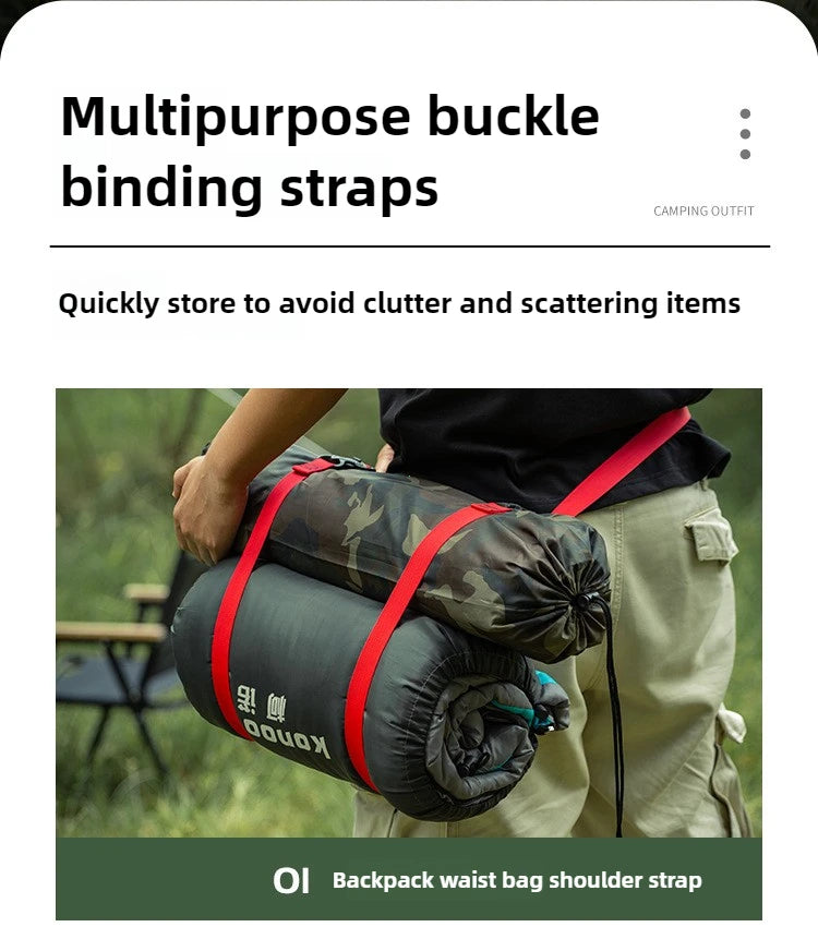 4/2/1PCS Cargo Tie Luggage Lash Belt Strap Buckle Camping Nylon Travel Kits Buckle Tie-Down Belt Cargo Straps for Travel Camping